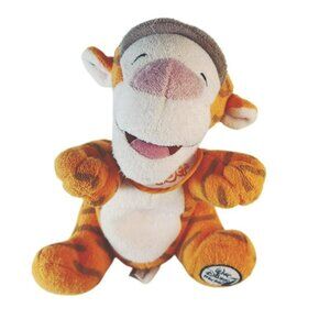Walt Disney World Baby Tigger Bean Bag Plush Stuffed Animal Toy Terry Cloth 7”